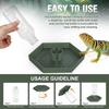 Anti-slip Reptiles Water Feeder Detachable Stable Automatic Water Dispenser Plastic Turtle Water Bowl for Amphibians