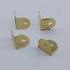 100 шт. Золотые нержавеющие угловые кронштейны Маленькие мини-формы Кронштейны для картин Шкаф Ширма Стена