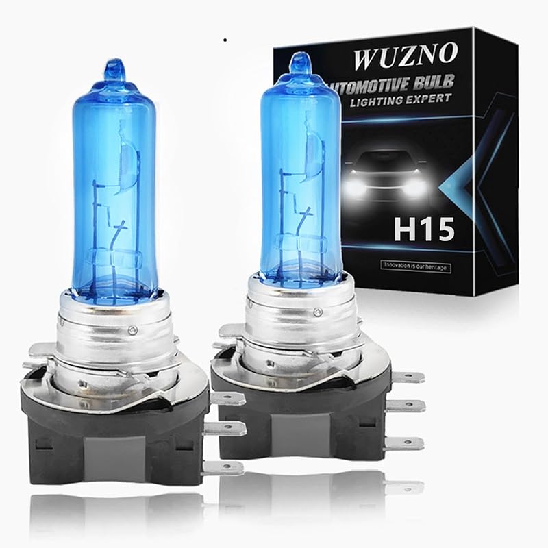 H11 Halogen Headlight Bulb/Fog Light 12V 55W White 5000K High/Low Beam 64211 12362 Car Light Bulb Automotive Headlamp Super Bright