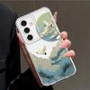 Чехол для телефона Samsung Galaxy A57 A34 A35 A36 A37 A56 A26 A24 A52 A54 A15 A52 A17 A25 A51 A14 A16 A55 A31 A23 Горный Арт