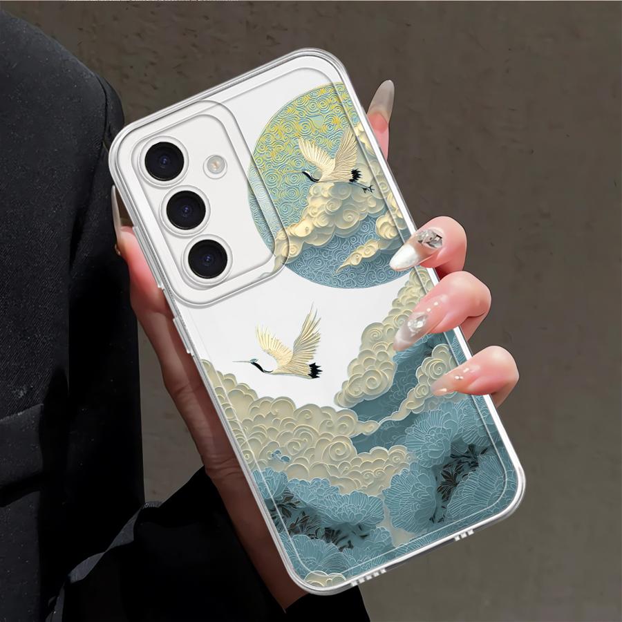 Чехол для телефона Samsung Galaxy A57 A34 A35 A36 A37 A56 A26 A24 A52 A54 A15 A52 A17 A25 A51 A14 A16 A55 A31 A23 Горный Арт