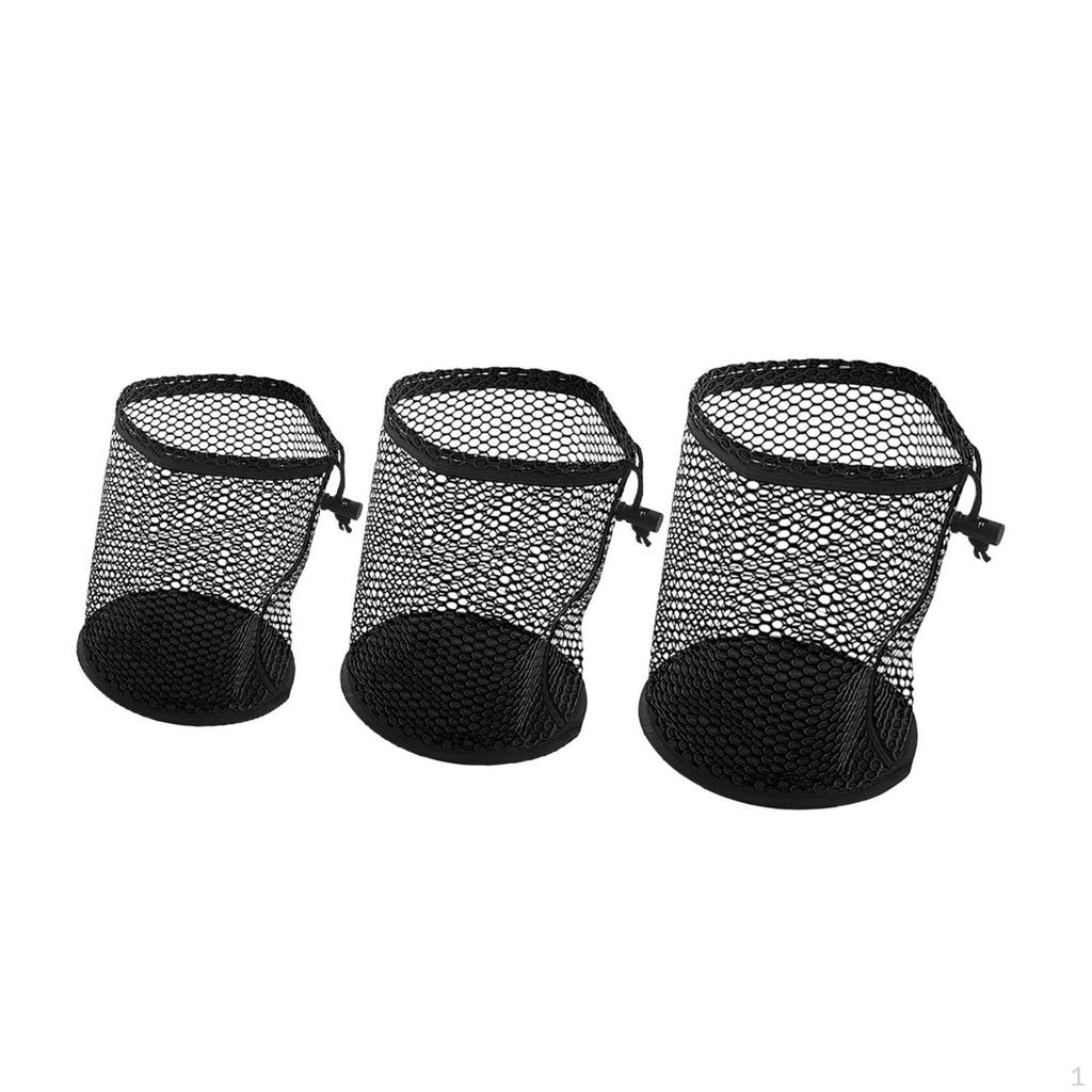 3 шт. сумки для мячей для гольфа, сетчатые аксессуары, легкий органайзер для теннисных мячей