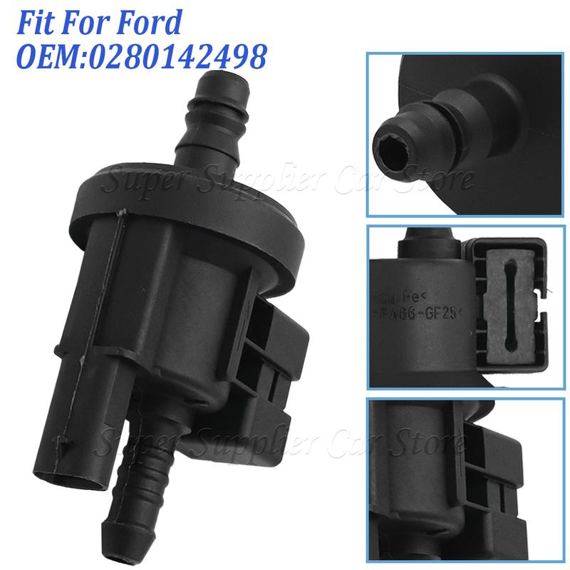 For Ford Solenoid Valve Electromagnetic Valve 2-P Exhaust High Accuracy Parts Purifying 0280142498 AG9N-9C915-AA