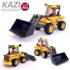 117Pcs City Construction Bulldozer Truck Car Building BlocksSets Children DIY Creator Bricks Educational Toys
