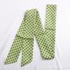 Fashion Dot Ribbon Silk Scarf Women Thin Neck Scarves Lady Small Shawls Bandana Narrow Female Neckerchief Dress Accessories