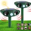 Solar-Powered Ultrasonic Animal Repeller: Deter Mice, Birds, Cats, and Dogs
