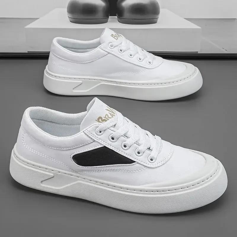 Новые летние кроссовки из парусины для мужчин, рабочая обувь, предложение, дизайнерские роскошные слипоны для взрослых, распродажа мужской вулканизированной обуви