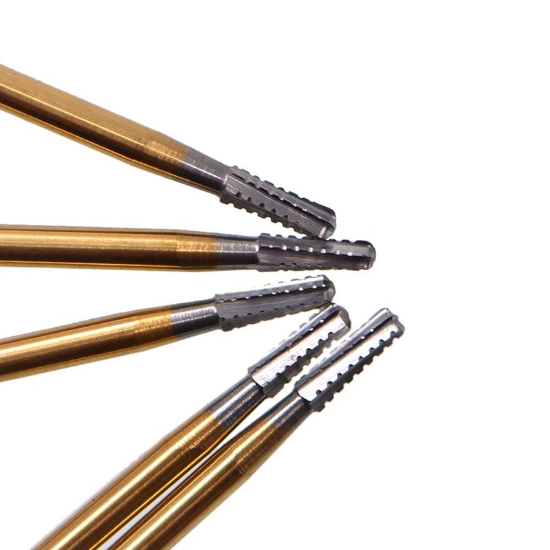 10 шт./кор., высокоскоростная стоматологическая дрель, инструменты для стоматолога, игла со сломанной коронкой, позолоченная ручка, 1958 #