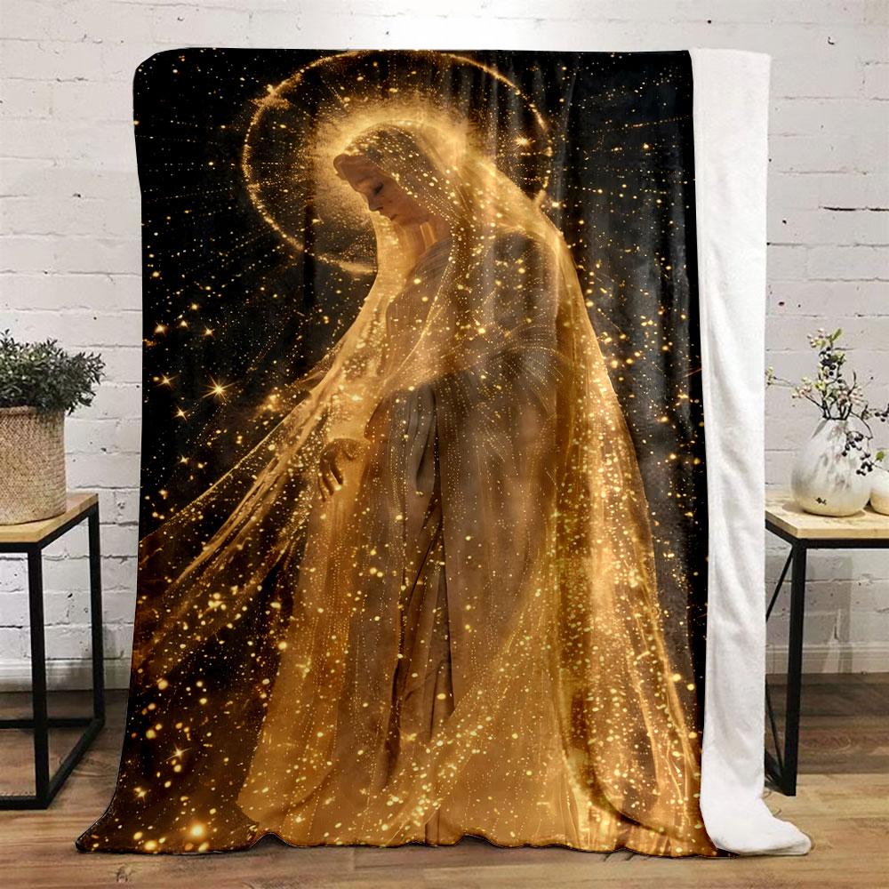 Glowing Halo Sparkle bedroom Blanket for Livingroom Couch lunch break Soft throw for Friend's festival Gift