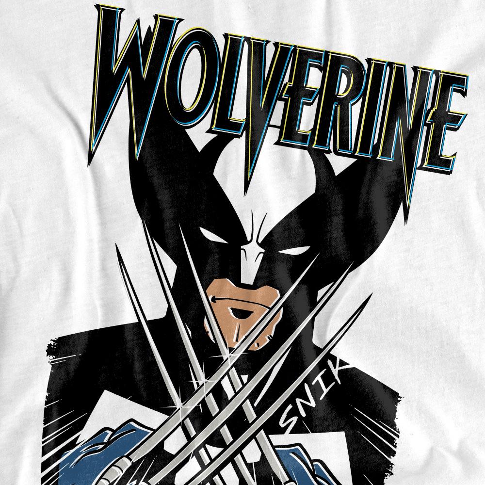 Marvel Футболка унисекс для взрослых X-Men Wolverine Action Shot