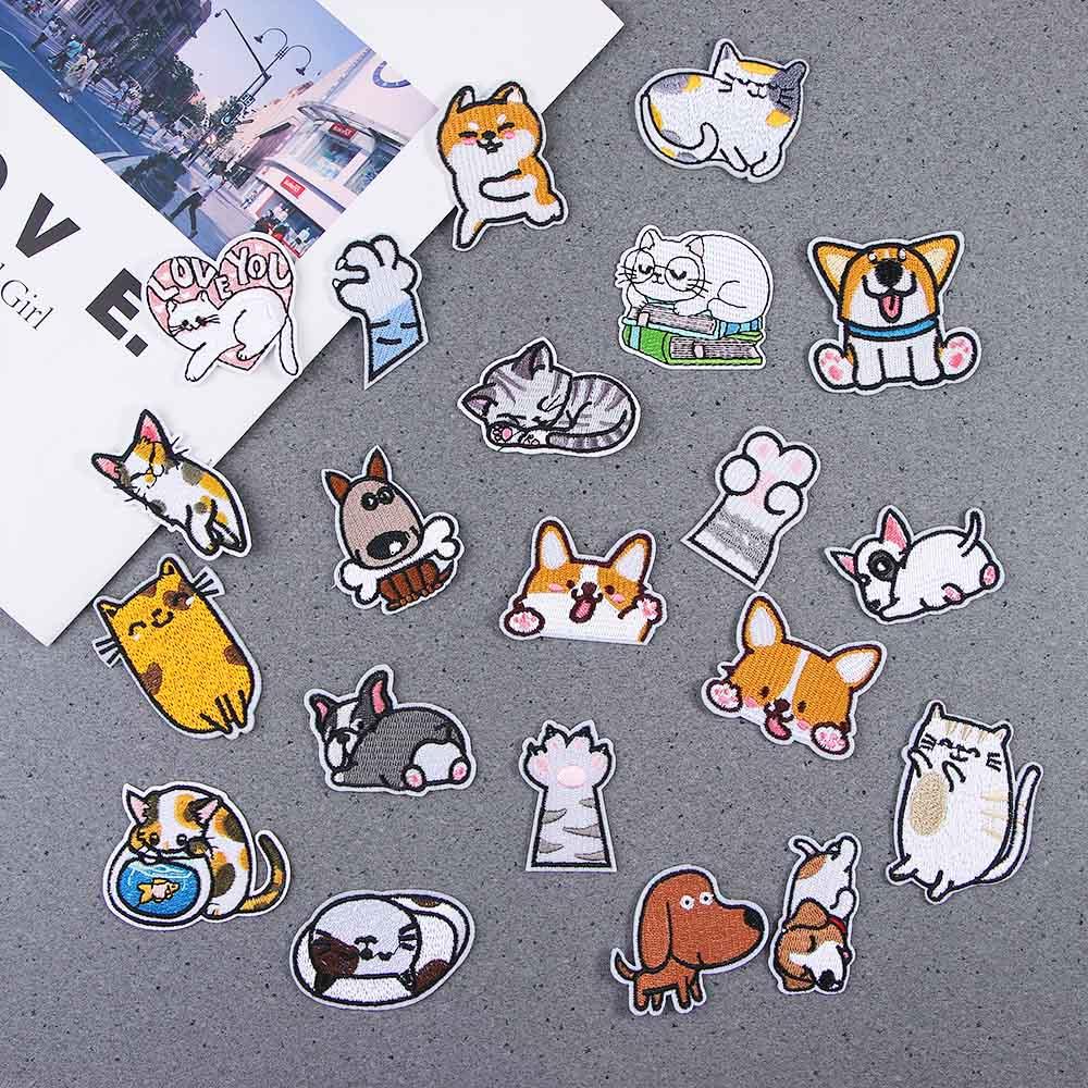 Clothes Decoration Clothes Embroidery Iron On Jeans Jacket Appliques Badges Patches Sewing Fabric
