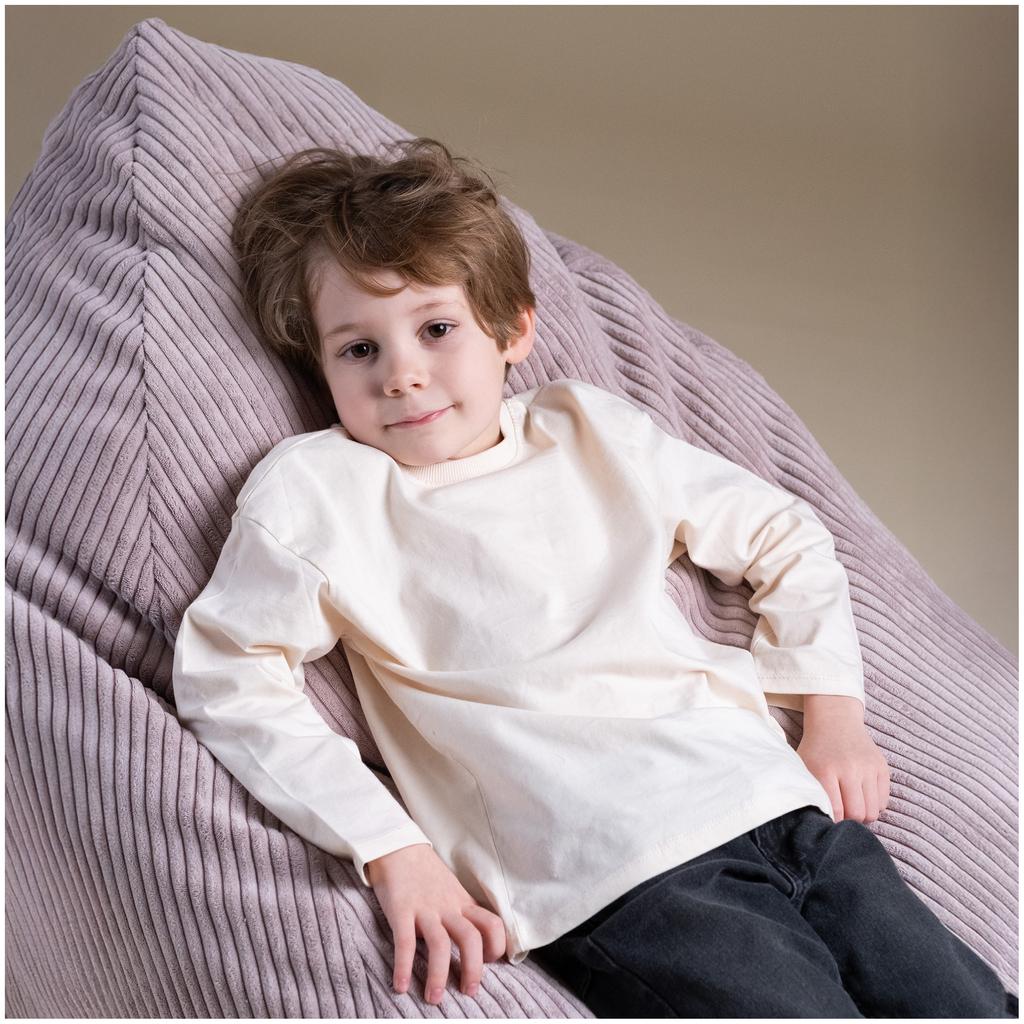 Misioo Bean Bag Armchair, Light Pink, Premium Corduroy, Bean Bag