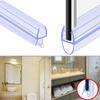 Rubber Bathroom Bath Screen Prevent Window Seal Water Baffle Sealing Strips Glass Door Weatherstrip