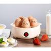 Electric Egg Steamer Compartment Cooker With Auto Shut Off For Perfect Hard Soft Boiled Eggs Kitchen Tool Power Protection for Breakfast