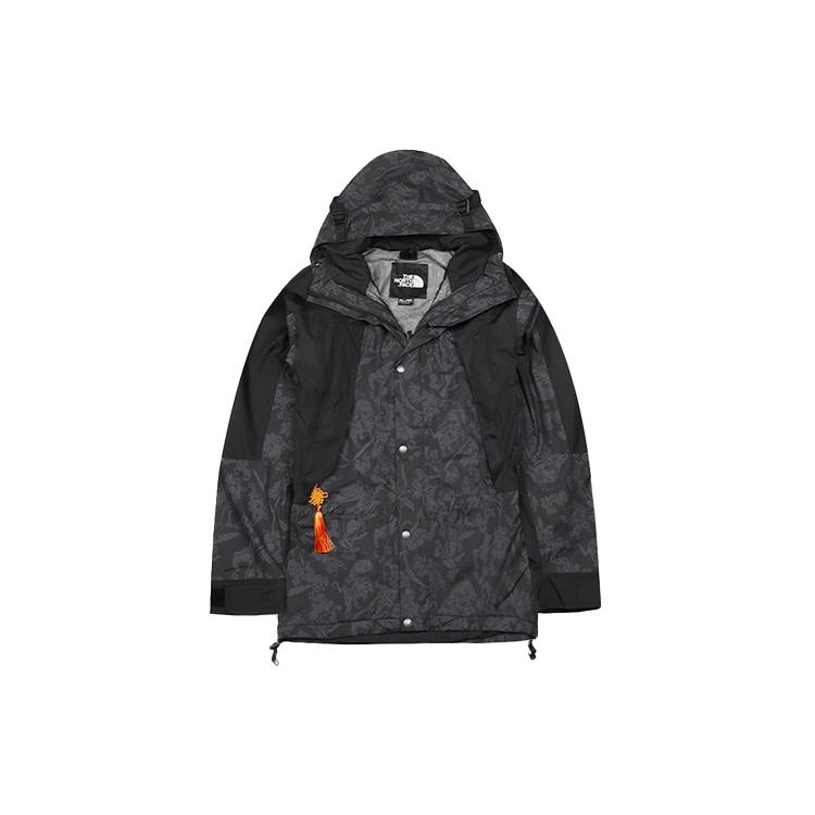 THE NORTH FACE Urban Exploration Outdoor Hiking Waterproof And Windproof Windbreaker Jacket Unisex Black NF0A4UDJ-0WN