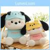 Eye Pochacco Pajama Mask Design Cartoon Plush Doll Pillow For Room Decoration
