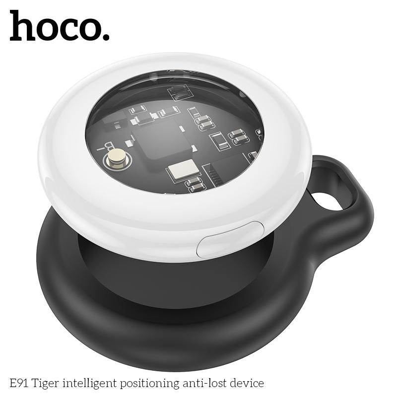 HOCO E91 Умный GPS-трекер Airtag для животных, противоутерянное устройство с чехлом для iPhone, брелок Find My, детские трекеры, искатель, локатор