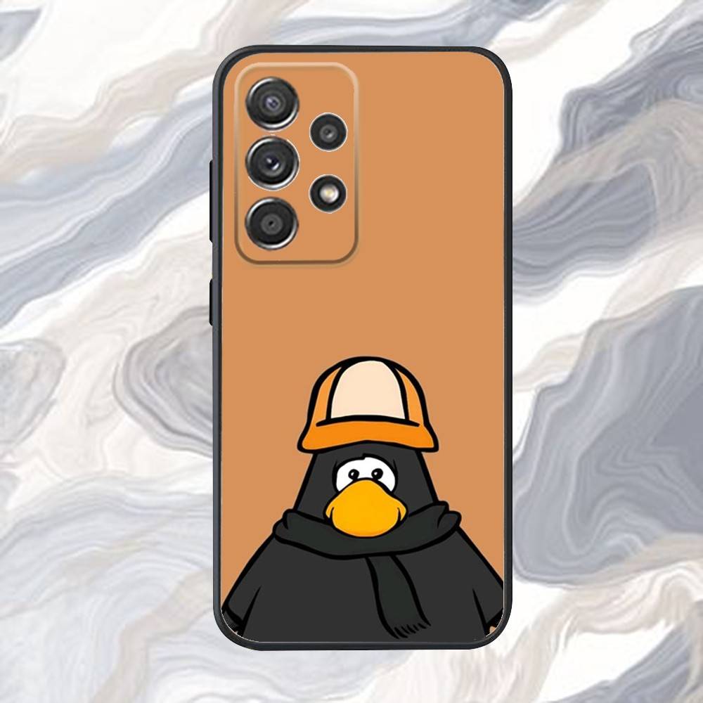 Чехол для телефона C-Clubs Game P-Penguin-ns для Samsung S25, S24, S21, S22, S23, S30, Ultra, S20, Plus, Fe, Lite, Note, 10, 9, 5G Черный