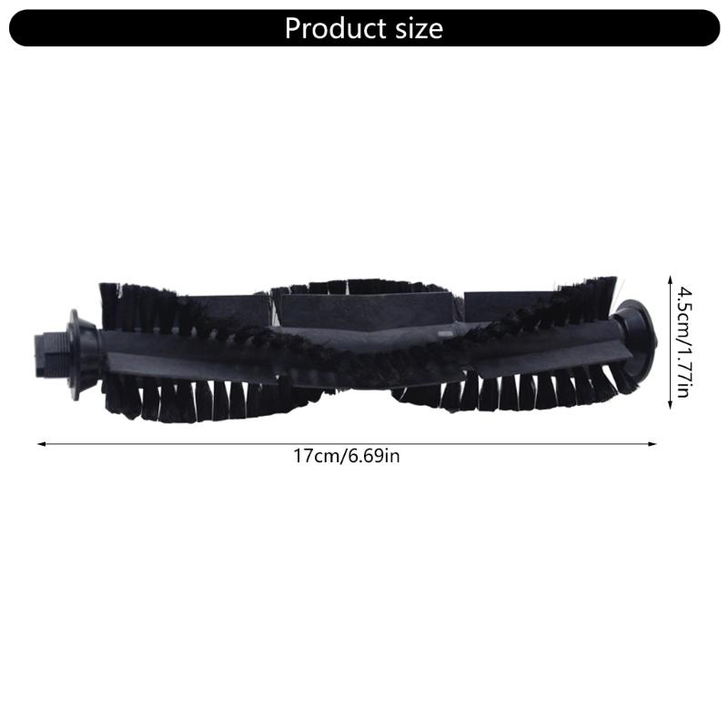 High Density Roller Brush Replacement Part For Robot Vacuum Cleaner Accessories Automatic Cleaning Device Component