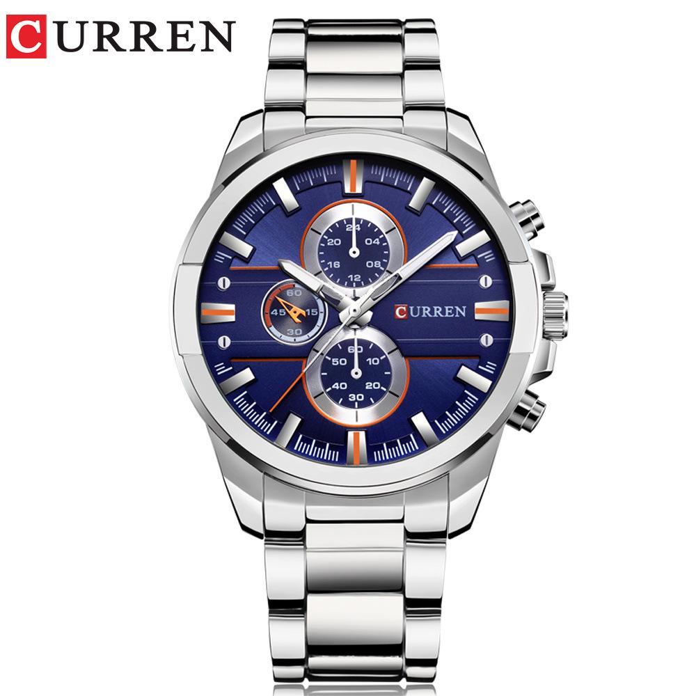 CURREN 8274 Men's Waterproof Business Casual Wristwatch