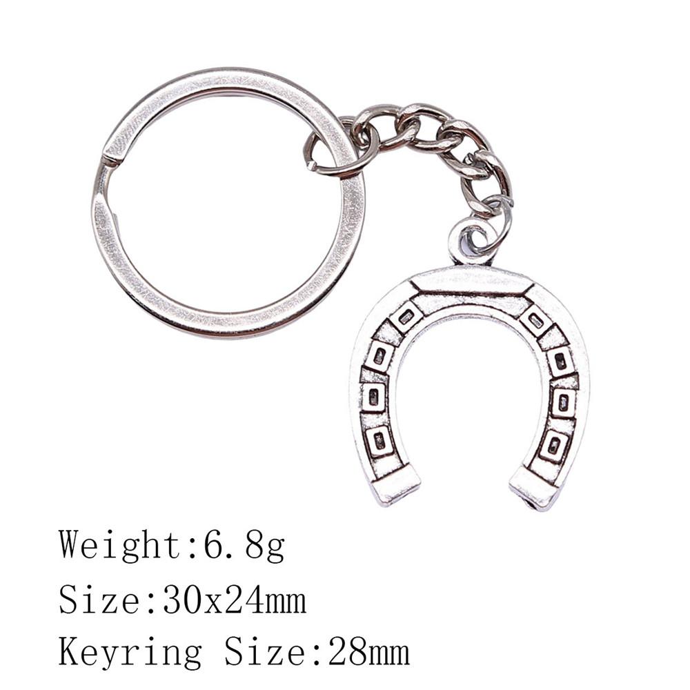 Металлический брелок в виде головы лошади/единорога - 52x51 мм, 19,9 г, Идеально подходит для сумок и домашнего декора