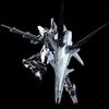 HG 1/144 Delta Zain Pre-Colored Plastic Model Kit (Mobile Suit Gundam: Phantom of the Silver Gray)