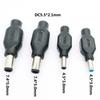 1pcs DC5.5*2.1mm Female To 4.5 X 3.0mm/7.4x5.0mm DC Male Power Plug Jack Adapter Connector Adapter Plug for HP For DELL Laptop