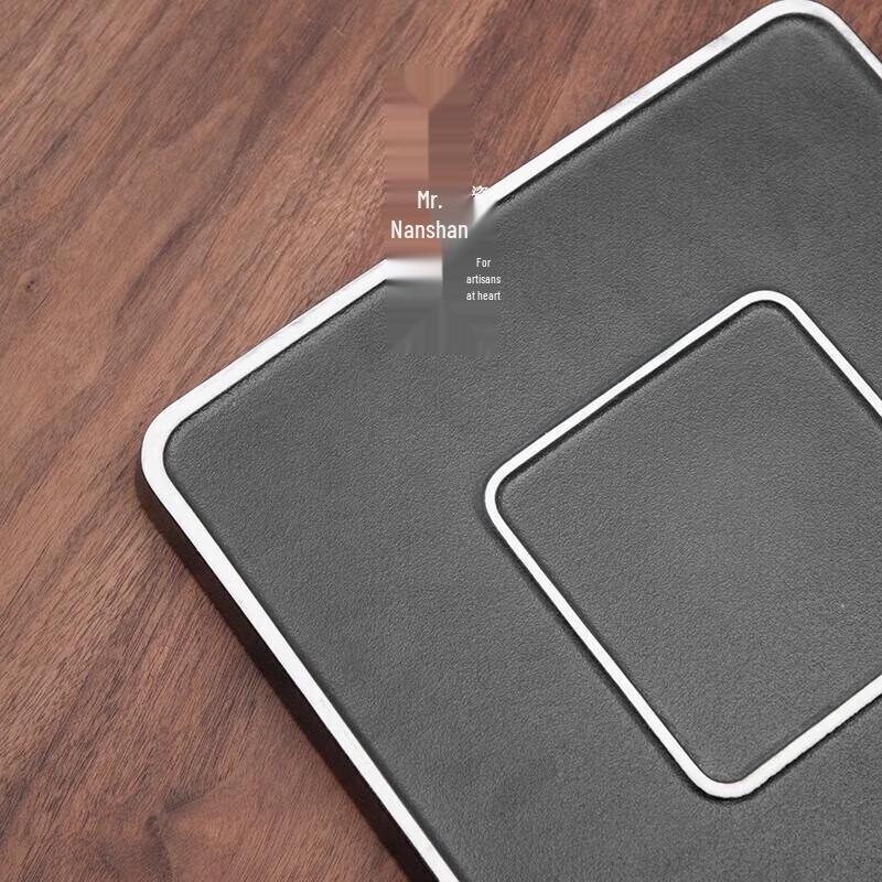 Nanshan Kung Fu Ceramic Tea Set with Wooden Tray