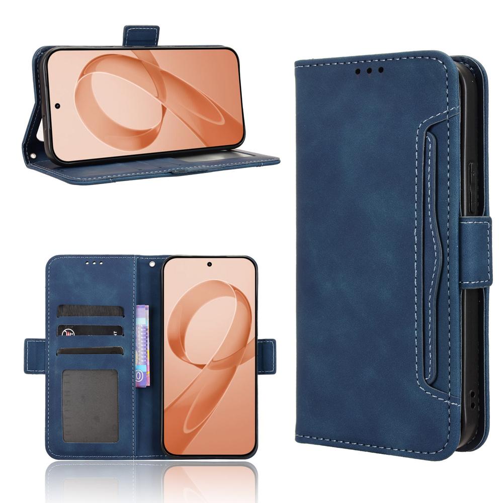 Flip Case for Xiaomi Poco F8 Ultra, Card Slot, Blue