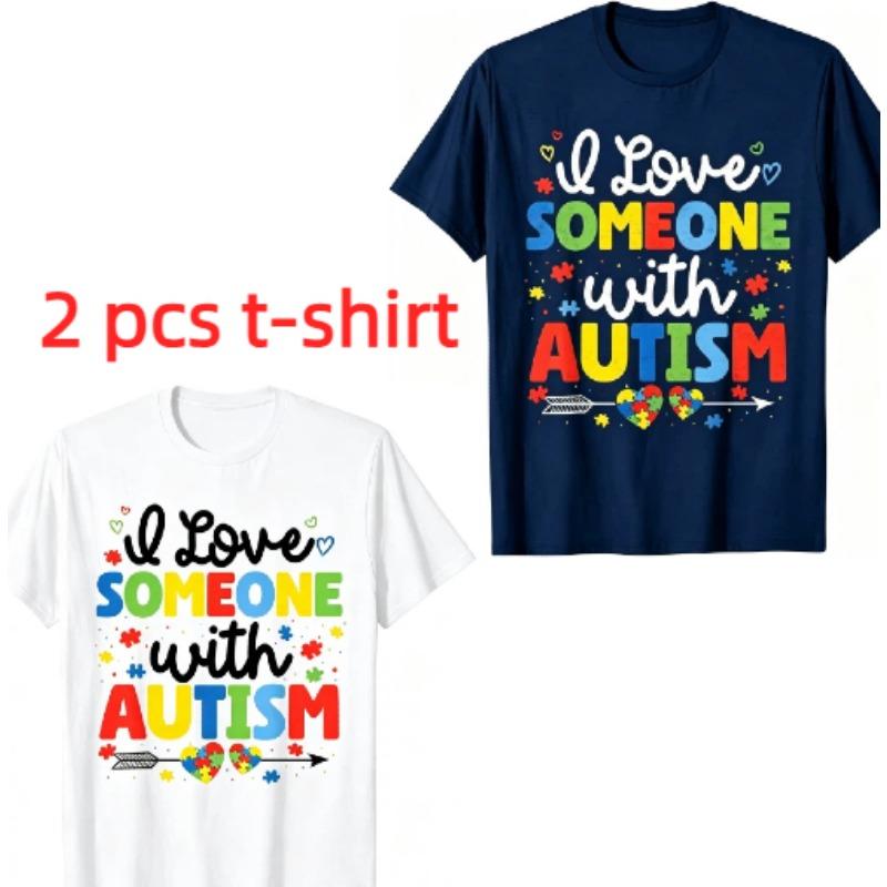 Colored Letters Print Kids T-Shirts Summer Fashion Street Outdoor Casual T-shirt Tops for Boy and Girl's Tees Top