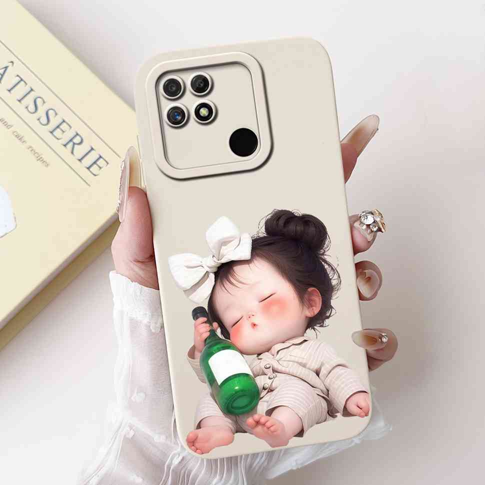 Чехол для Realme Narzo 50A RMX3430 Цветы Мягкий Силиконовый Чехол для Oppo Realme Narzo50a 6.51" Модный Защитный Чехол