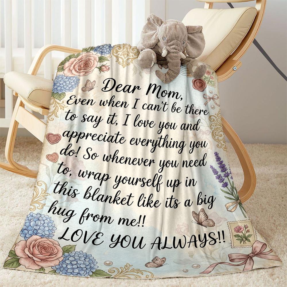 Best Mom World Blanket Soft Warm Cozy Great for Livingroom Office Chair Chair Four Seasons Multipurpose Stylish Decor Gifts For Family Or Friends
