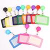 Badge Holder Credit Cards Protector Transparent Card Cover Student Card Sleeves Bus Card Holder