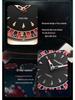 TIMEARTX Мужские Светящиеся Кварцевые Часы на Кожаном Ремешке - Водонепроницаемые и Модные