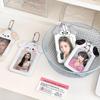 3-дюймовый держатель для карточек Pocard Kawaii Kpop Держатель для карточек с айдолами Брелок Защитник для карточек Po Рукава для карточек Po Чехол для проездного