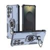 Для Samsung Galaxy S25 Ultra Чехол для телефона WANLONFENG PC TPU Задняя крышка Подставка с Закаленным стеклом