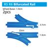 All Kinds of Plastic Rail Train Track Parts Accessories Curve/Straight/Block/Bridge Tracks Gift for Boy Toys X2