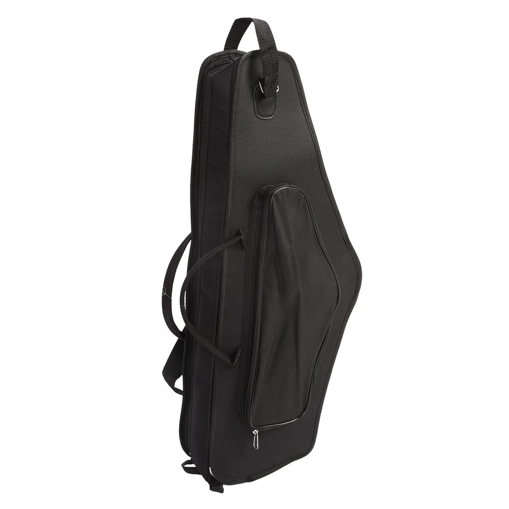 Saxophone Case Double Shoulder Padded Waterproof Oxford Cloth Alto Sax Gig Bag for Performance Travel