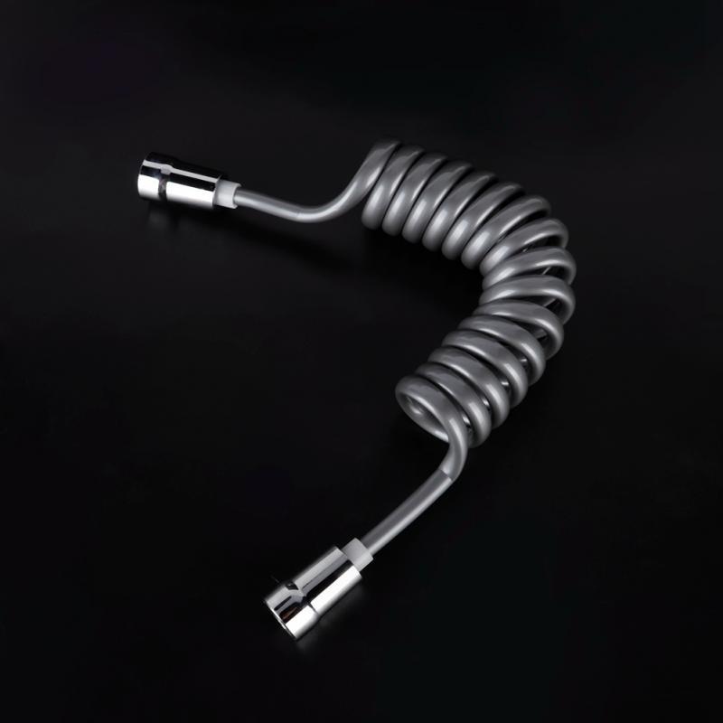 Новый гибкий шланг для душа из полиуретана + АБС-пластика серого цвета, распылитель для биде, аксессуары для ванной комнаты