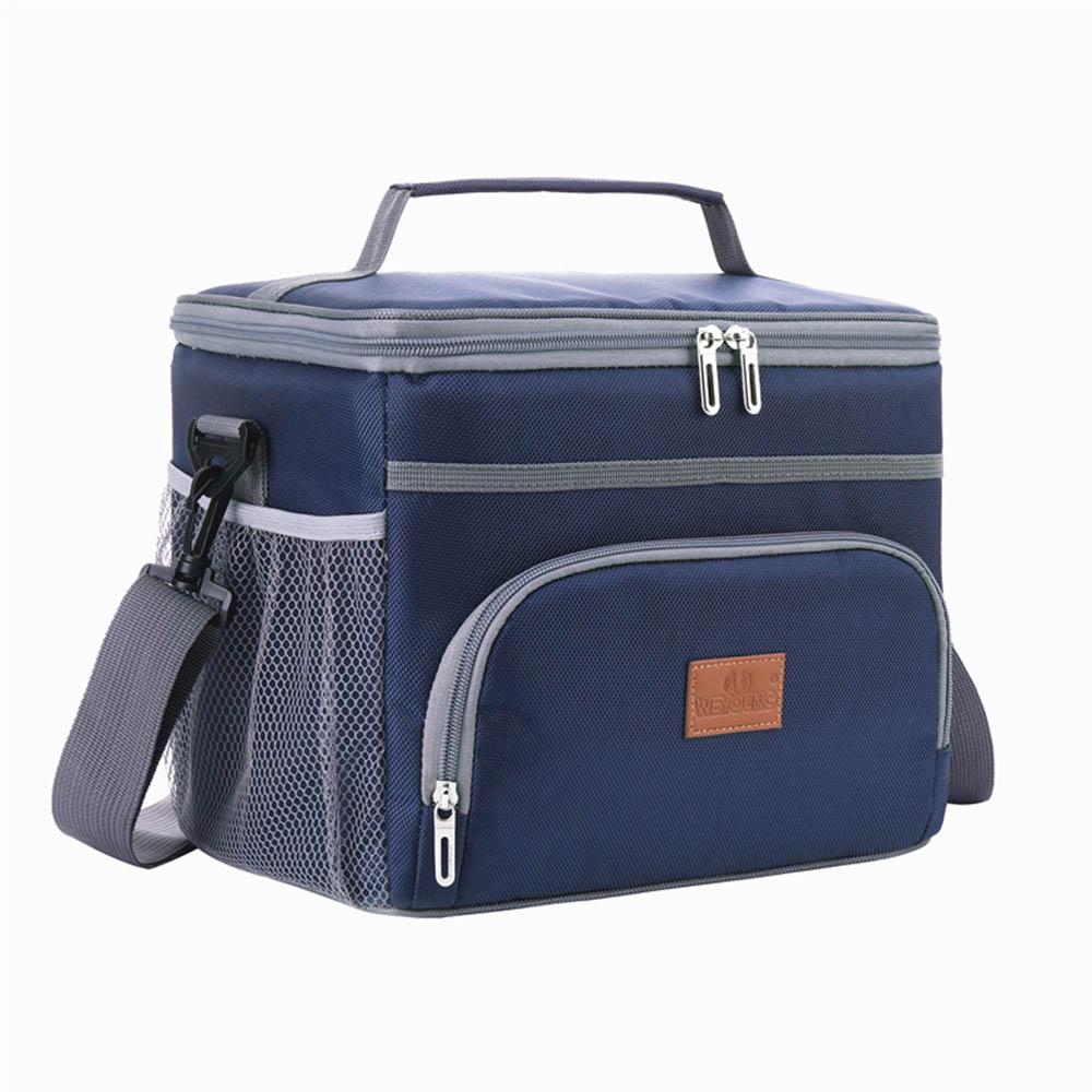 15L Picnic Bag Lunch Box For Men Women Portable Soft Lunchbox Leakproof With Adjustable Shoulder Strap For Work Picnic Travel