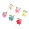 11x14mm 2-10Pcs acrylic lily of the valley flower bud beads plated with colored loose beads, handcrafted DIY making jewelry 2029