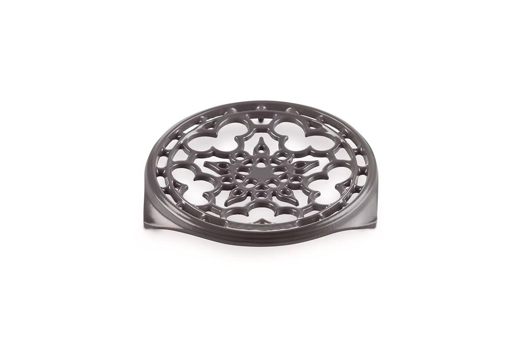 Le Creuset Round Trivet 22cm Cast Iron Enamel Flint