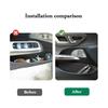 Для Lynk & Co 09 2025 2025 Защитная накладка на slot двери автомобиля Водонепроницаемый кожаный коврик для канавки двери Контейнер для хранения Аксессуары для интерьера