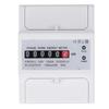 DC220V Single Phase Energy Meter Digital Display 4P 35mm Rail Mount Electricity Power Meter