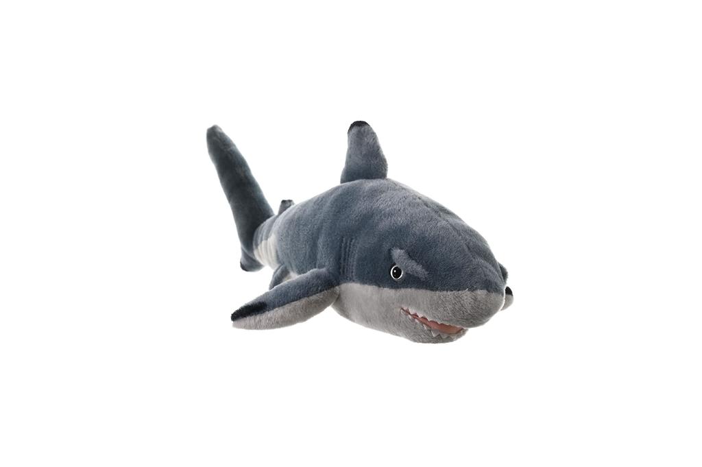 Мягкая игрушка Wild Republic Черноплавниковая акула Ш28 х Г56 х В17см