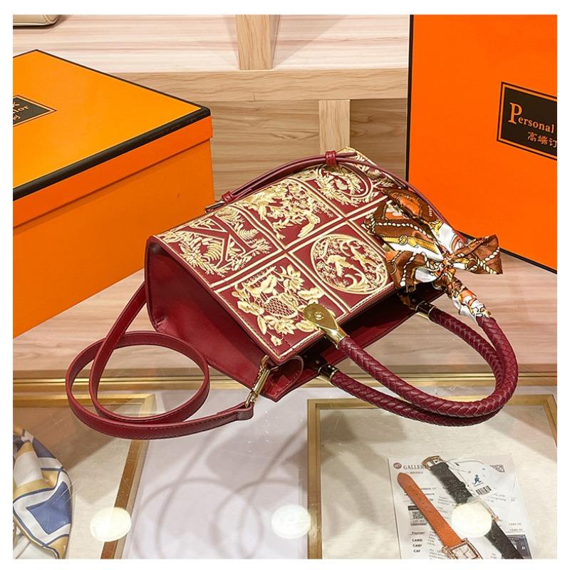 Женская сумка WDPOLO, новинка 2023 года, атмосферная сумка для мамы среднего возраста в китайском стиле, сумка Cheongsam для тещи, сумка через плечо