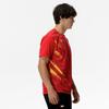 Mizuno Настольный теннис Игра Короткая футболка JTTA Китайский красный, Рукав, Сертифицированный, Влагоотводящий, Быстросохнущий, Унисекс, 82JAC103,