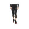 Nike Logo Print Design Slim Fit Workout Pants Women Bottoms Black BQ5949-010
