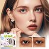 120Pcs/Box Quick Symmetrical Winged Eyeliner Stamp Stickers Easy Remove Stencils for Professional Makeup Artists