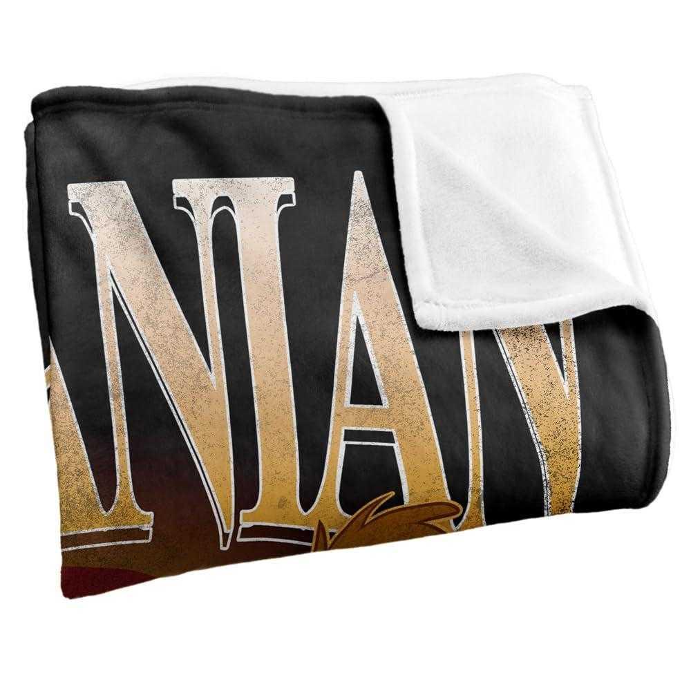 Looney Tunes Taz Printed Soft Touch Blanket